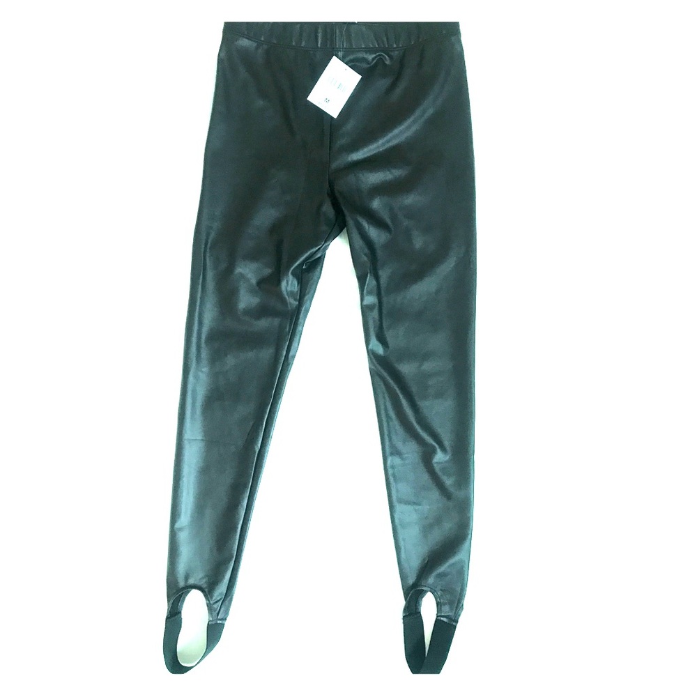 High-waisted liquid leggings
